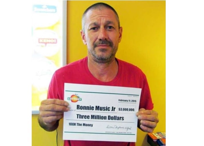 used lottery winnings to set up meth business