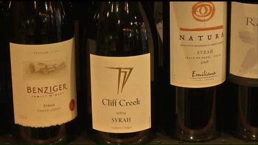 Wine bottles