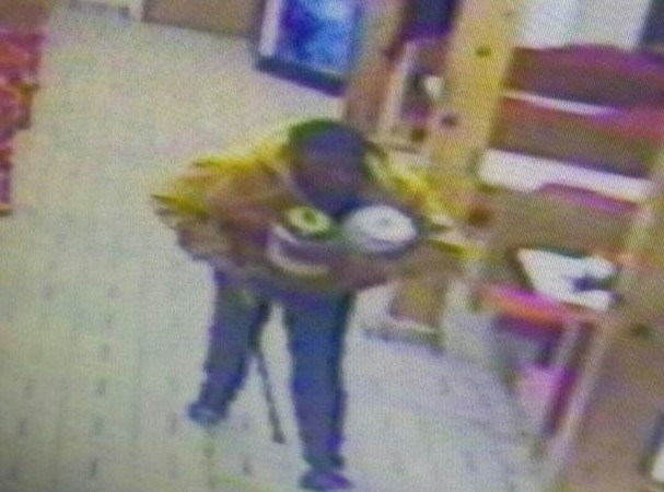 Security Cam shot of suspect