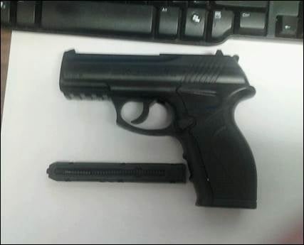 confiscated BB Gun