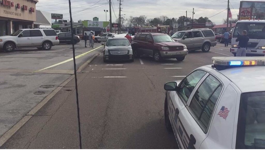 Brainerd Road shooting and multi vehicle crash