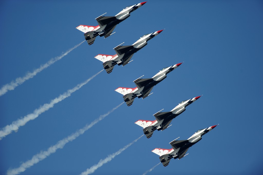 The U.S. Air Force Air Demonstration Squadron "Thunderbirds"