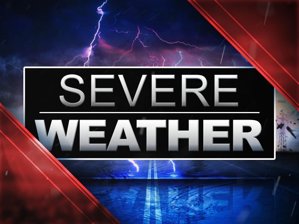 Severe Weather graphic