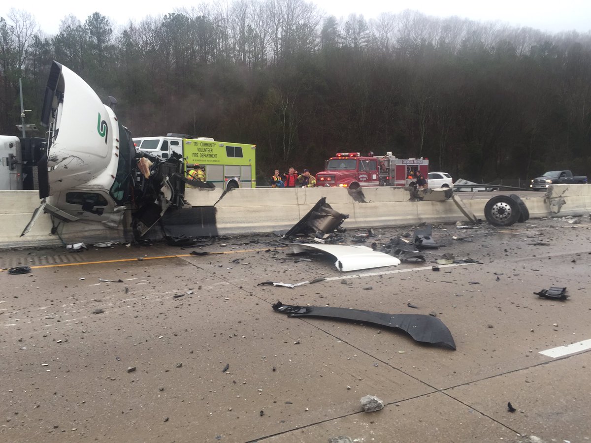 UPDATE: Crash on I-75 caused delays Monday morning - WDEF