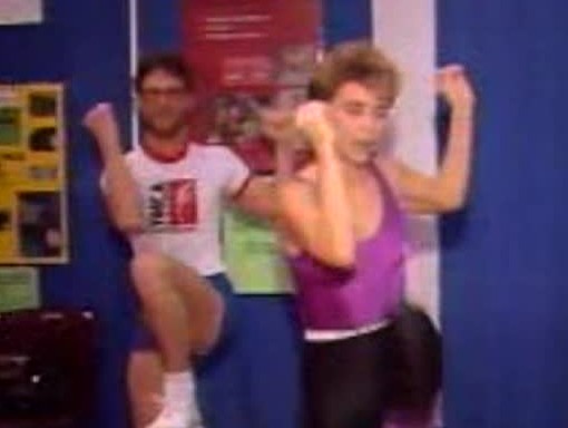 working out in 1986