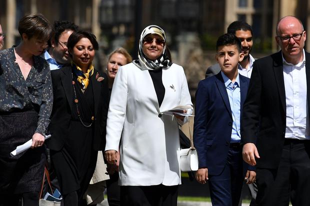 BRITAIN-LIBYA-CONFLICT-POLITICS-RIGHTS 