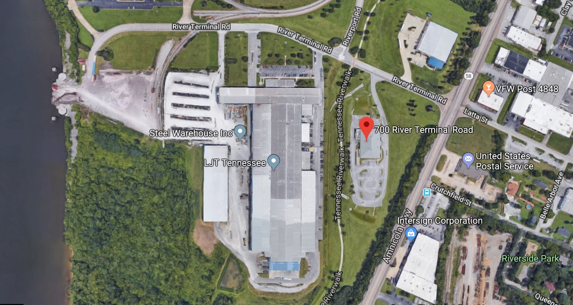 River Terminal Road map