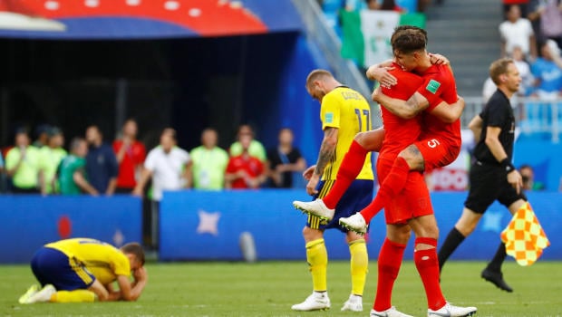 Soccer Football - World Cup - Quarter Final - Sweden vs England - Samara Arena