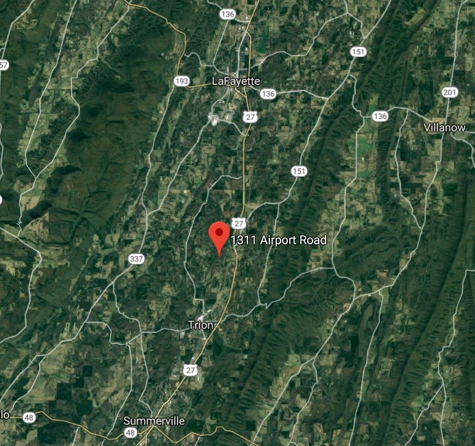 1311 Airport Road in Trion, Ga