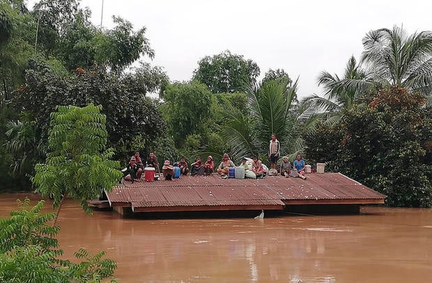 Laos Dam Collapse 