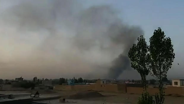 This screen grab taken from AFPTV video on August 10