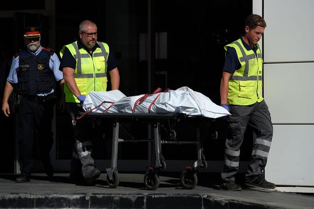 SPAIN-ATTACK-POLICE 