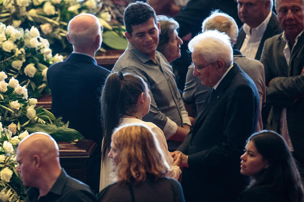 State Funeral Held For 18 Victims Of The Morandi Bridge Collapse In Genoa 