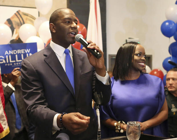 Andrew Gillum and his wife