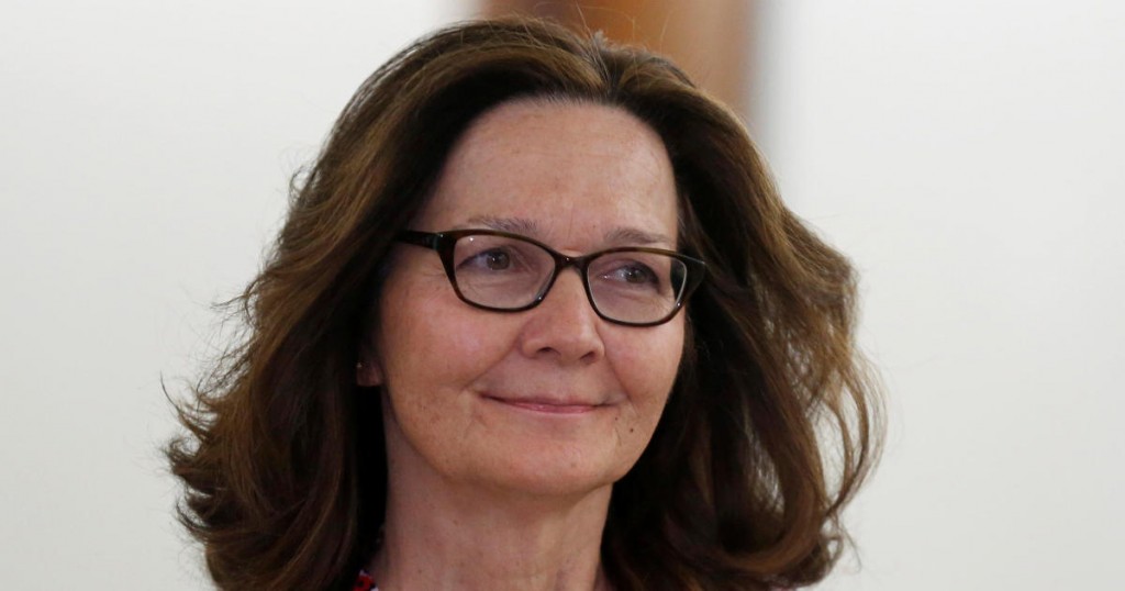 Nominee to be Director of the Central Intelligence Agency Gina Haspel arrives for a meeting with Senator Dianne Feinstein (D-CA) on Capitol Hill in Washington