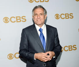 CBS president Leslie Moonves attends the CBS Network 2015 Programming Upfront at The Tent at Lincoln Center on Wednesday