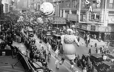 Macy's Thanksgiving Day Parade through the years 