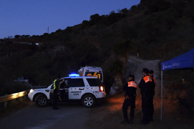 APTOPIX Spain Missing Toddler 