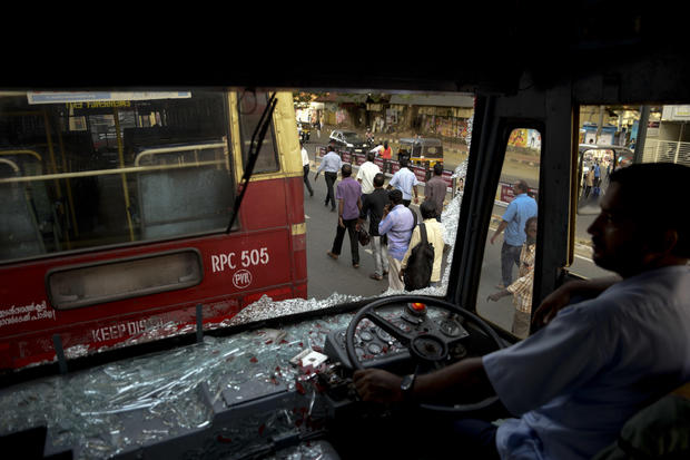 India Temple Protest 
