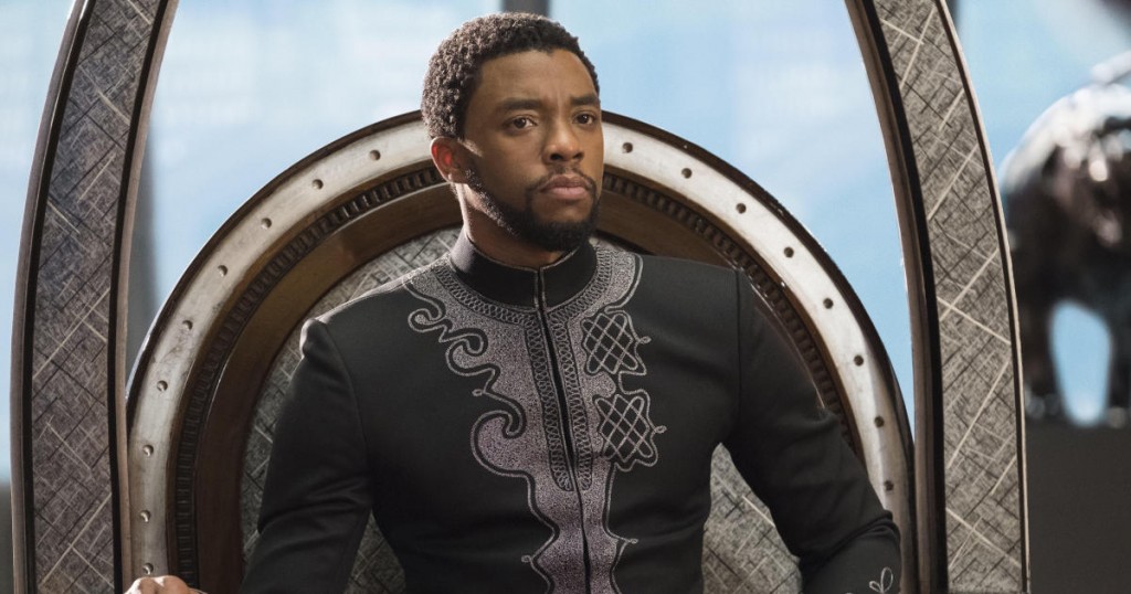 Marvel Studios' BLACK PANTHER..T'Challa/Black Panther (Chadwick Boseman)..Photo: Matt Kennedy..©Marvel Studios 2018