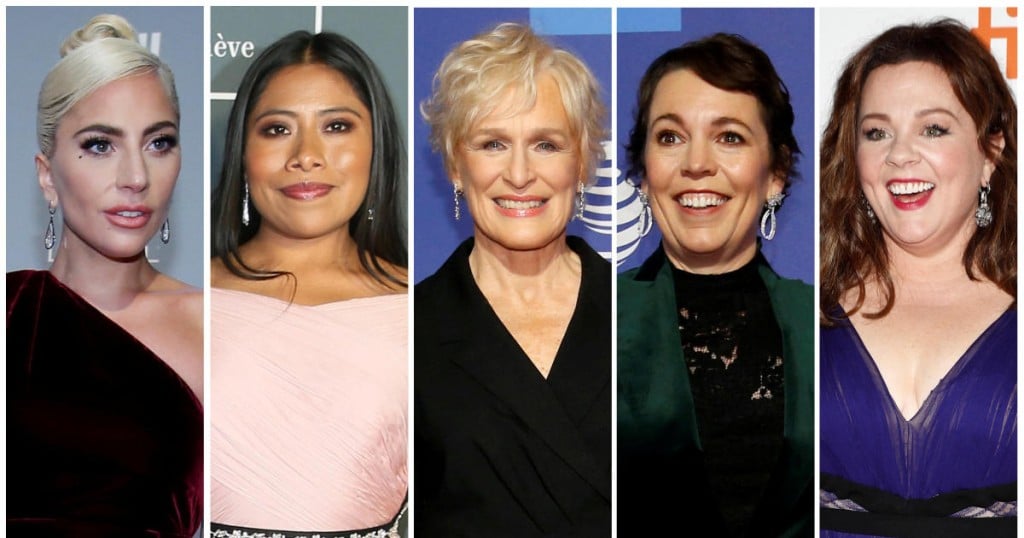 Best actress Oscar nominees for the 91st annual Academy Awards (L-R) Lady Gaga