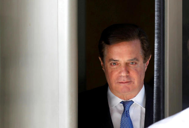 FILE PHOTO: Former Trump campaign manager Paul Manafort departs from U.S. District Court in Washington