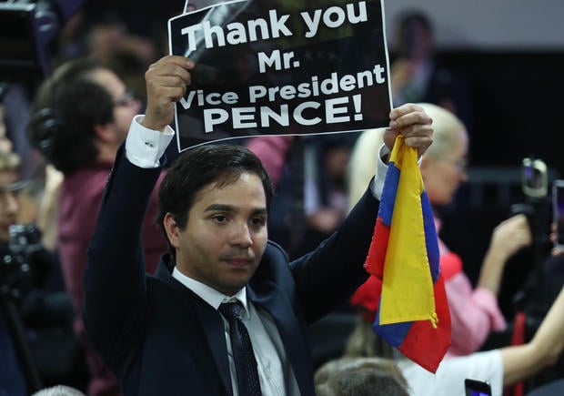 Vice President Pence Meets With Venezuelan Exiles And Community Leaders In Miami 