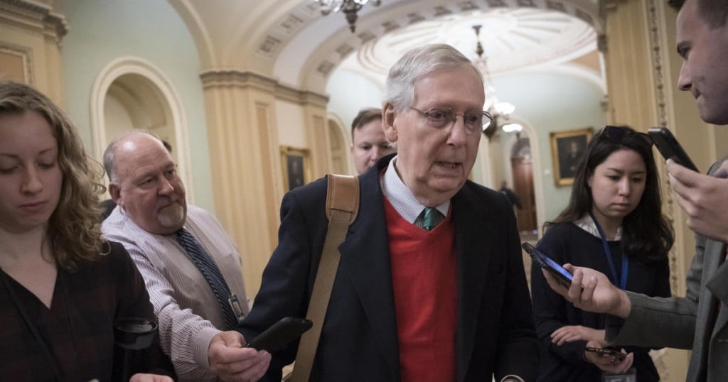 Senate Majority Leader Mitch McConnell