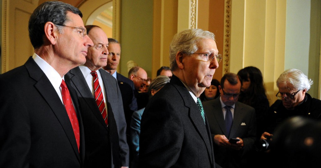 Senate Majority Leader Mitch McConnell R-KY