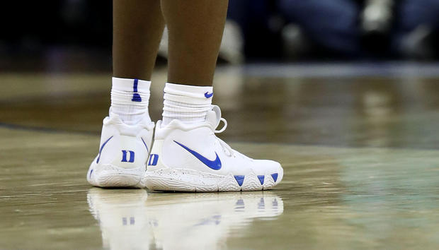 Duke player Zion Williamson injured when Nike shoe blows apart in game