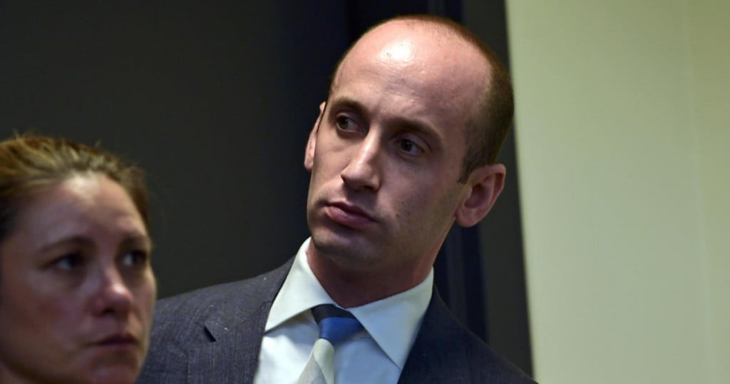 White House Senior policy adviser Stephen Miller