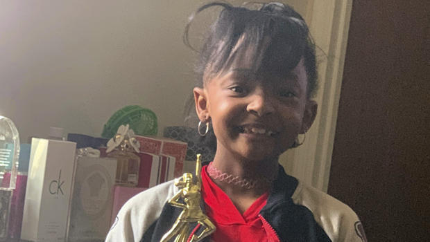 In this undated photo provided by attorney Chris Stewart shows LaDerihanna Holmes. Holmes was seriously injured after a car careened across her yard