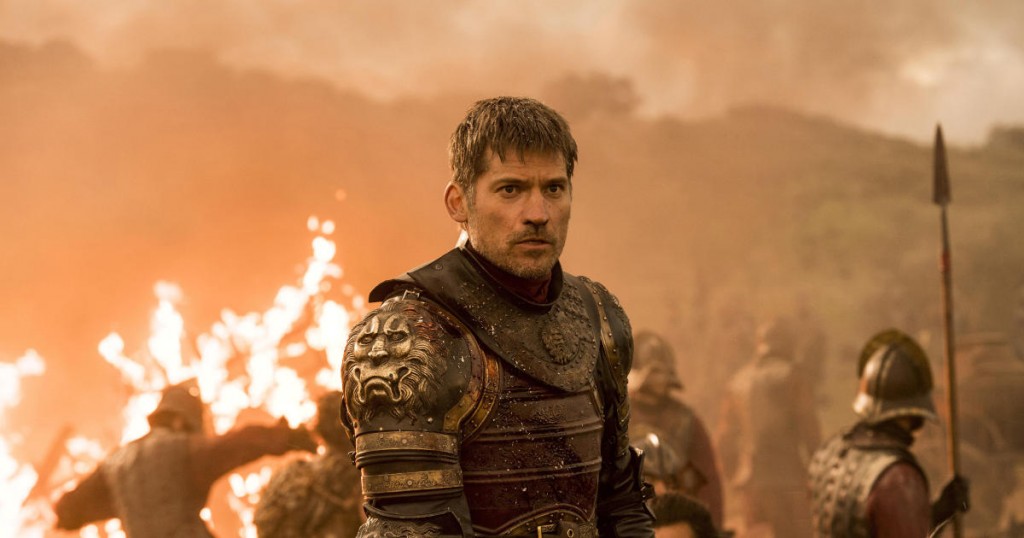 FILE - This file image released by HBO shows Nikolaj Coster-Waldau as Jaime Lannister in an episode of "Game of Thrones