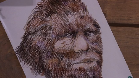 bigfoot drawing
