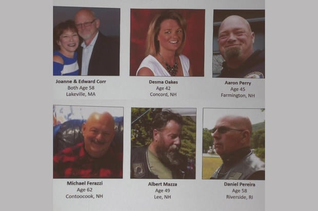 Officials Identify 7 Motorcyclists Killed In New Hampshire Crash Wdef