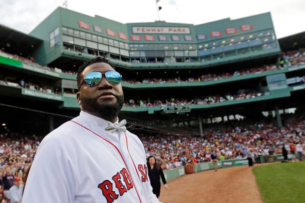 Boston Red Sox baseball great David Ortiz