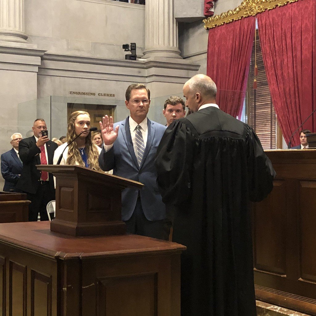 sworn in as house speaker