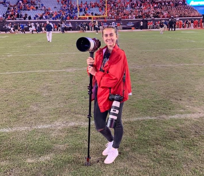 Ringgold photographer run over by a player/ from her Facebook page