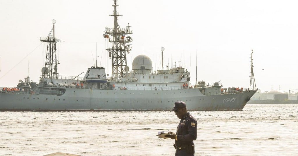Russian Vishnya (also known as Meridian) class warship CCB-175 Viktor Leonov