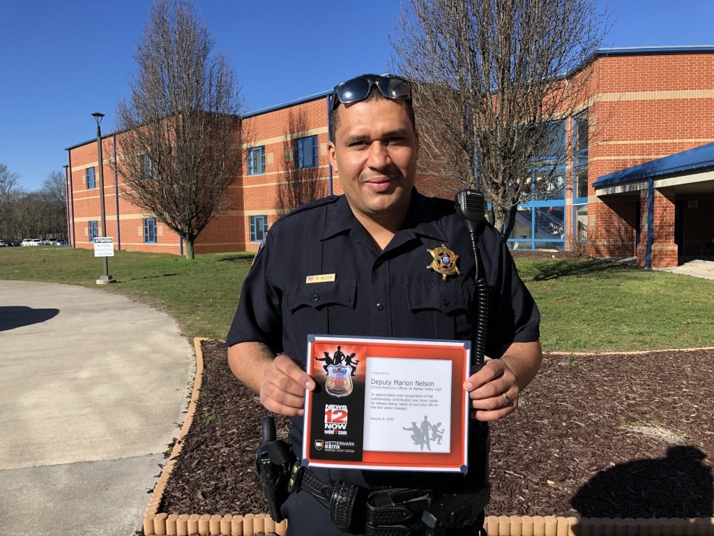 Bradley County Deputy Marlon Nelson 1st Responder award