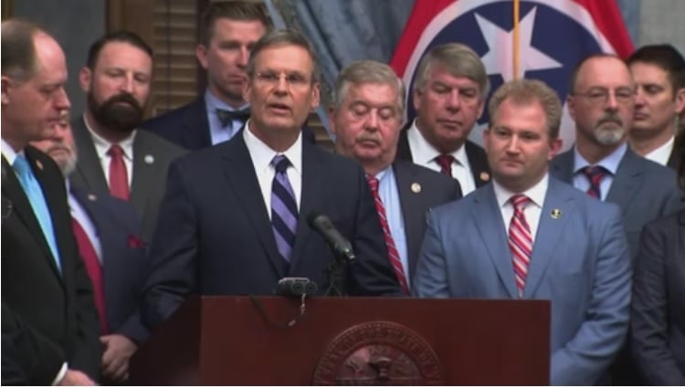 announcing abortion bill