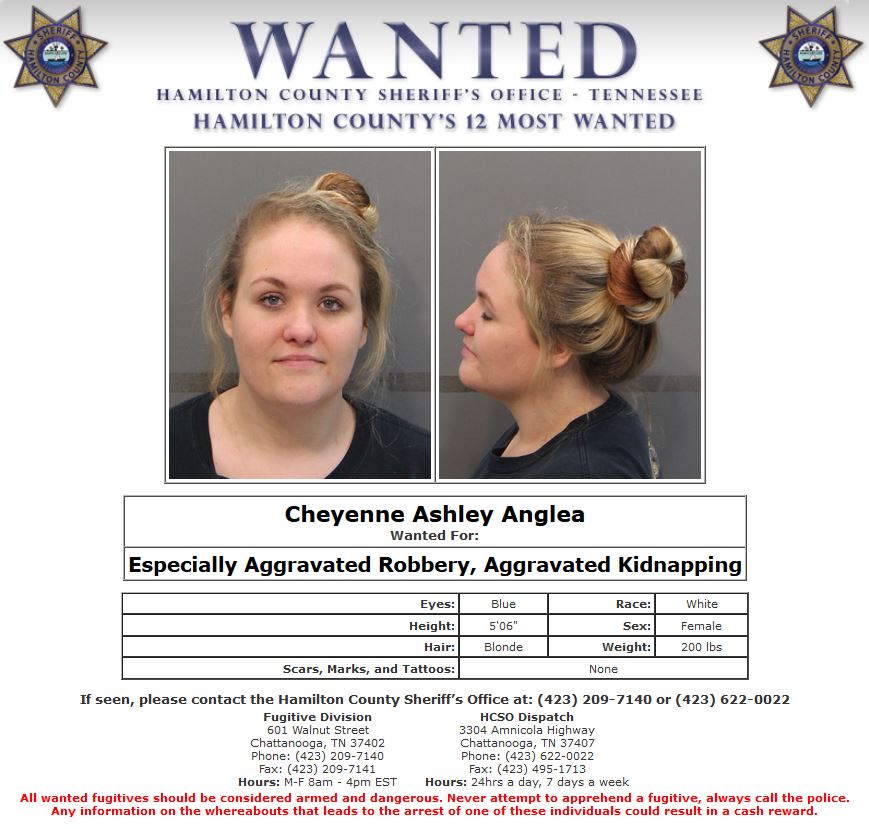 wanted for robbery/kidnapping