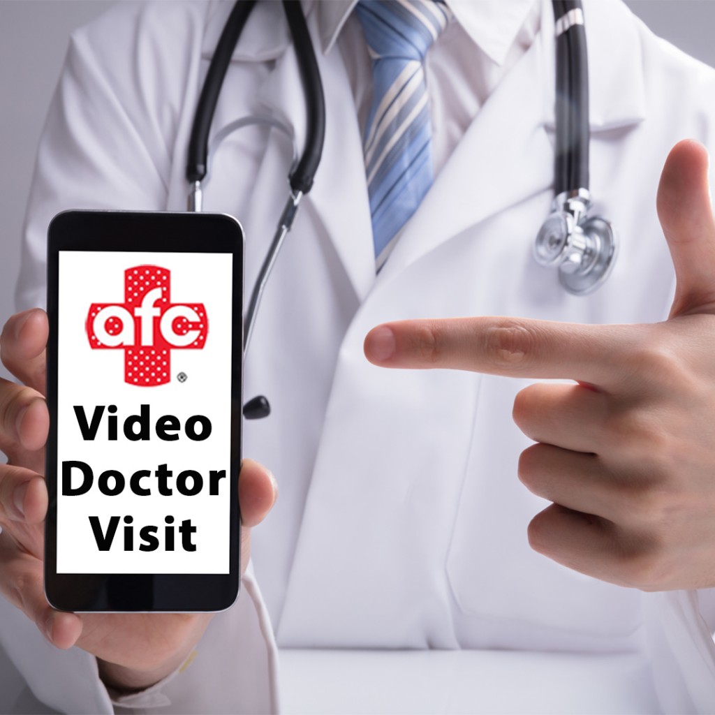 Close-up Of A Doctor's Hand Showing Blank White Mobile Screen