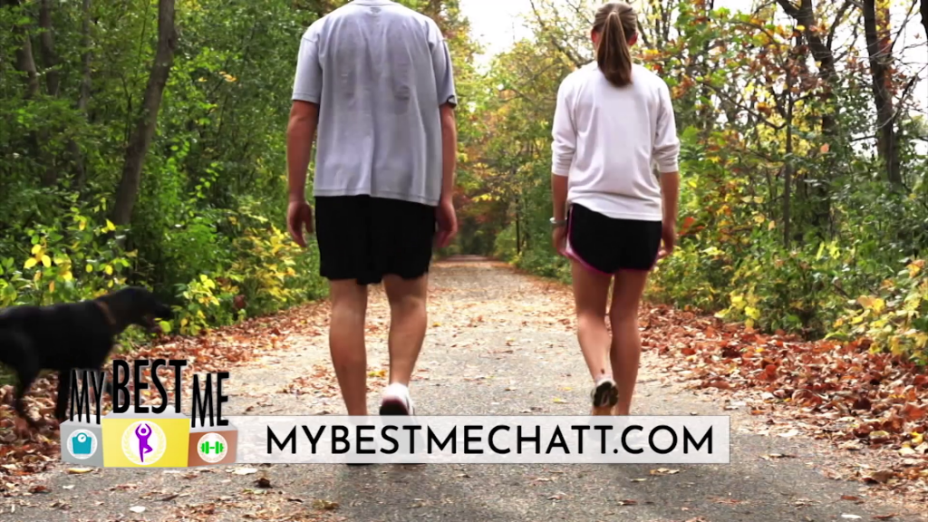 My Best Me Health Tip - Walking Running