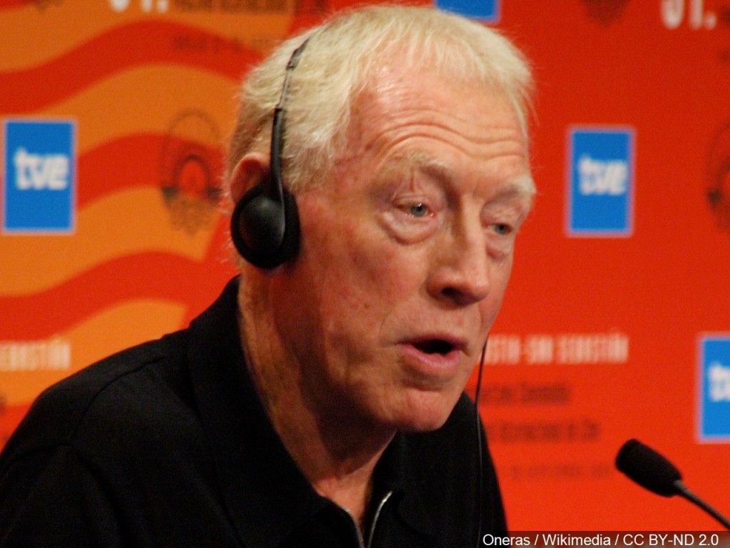 Actor Max von Sydow