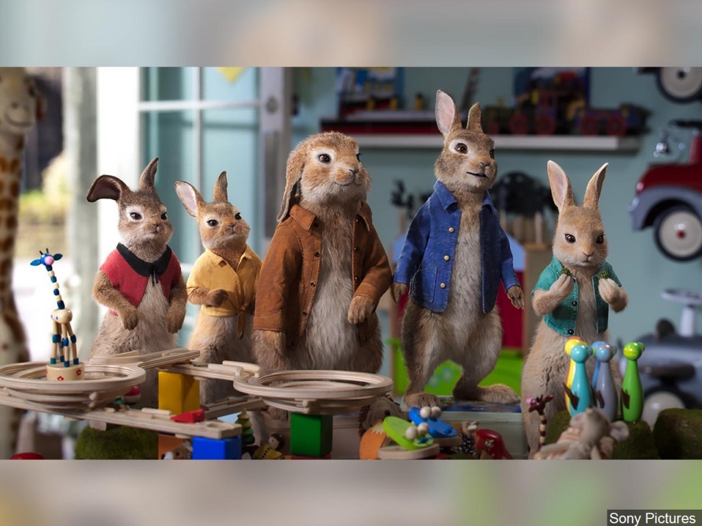Scene from Sony Pictures' film 'Peter Rabbit 2: The Runaway'.