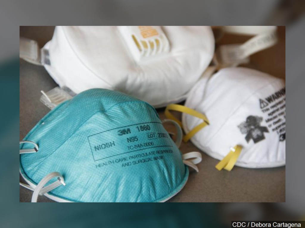 3M N95-type and N100-type face masks
