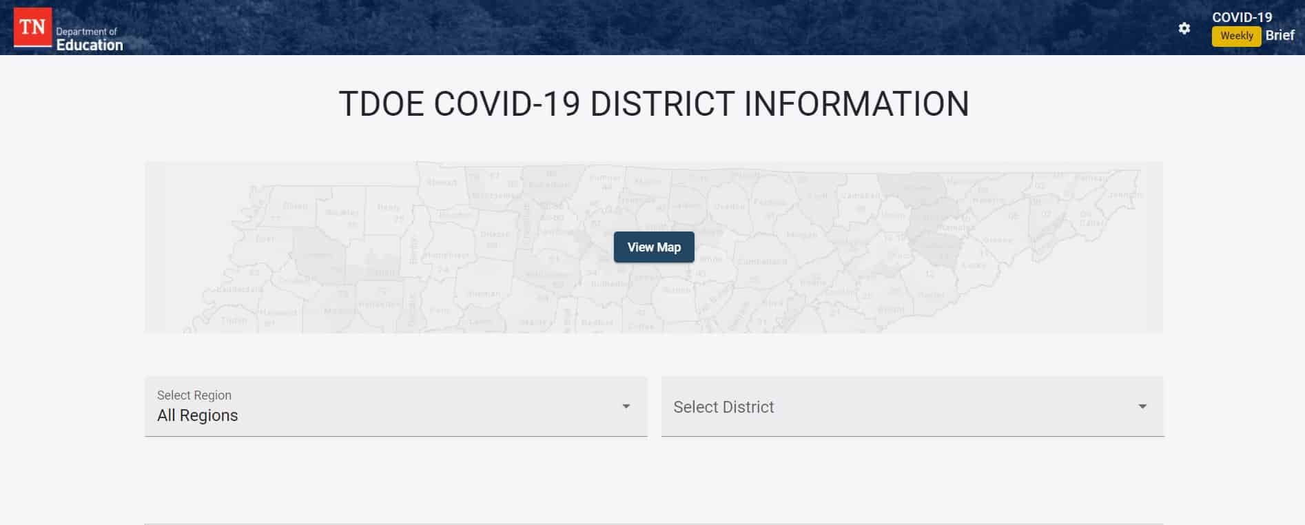 Tennessee Covid19 school dashboard goes online WDEF