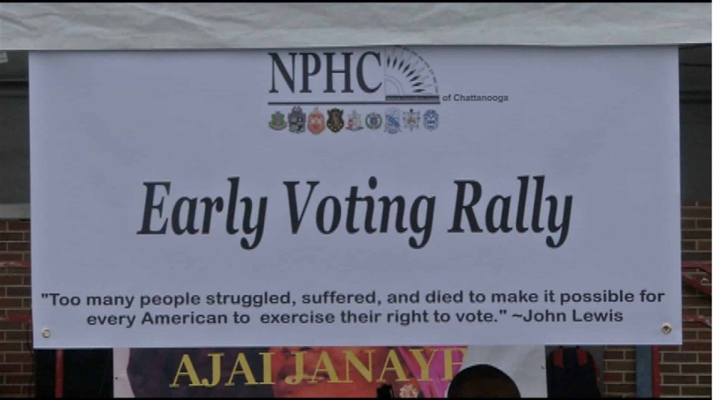 NPHC voting rally