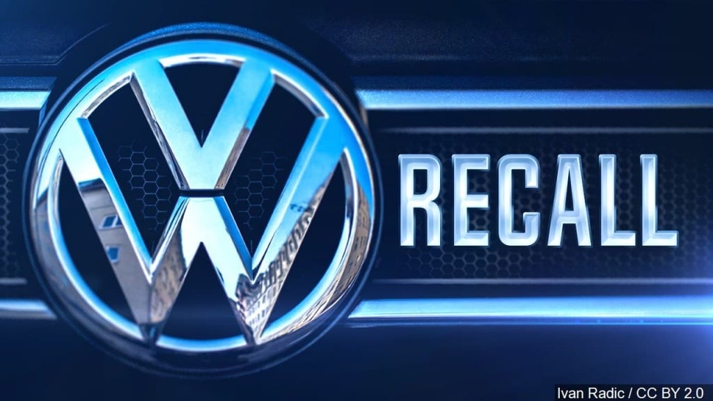 Volkswagen VW recall